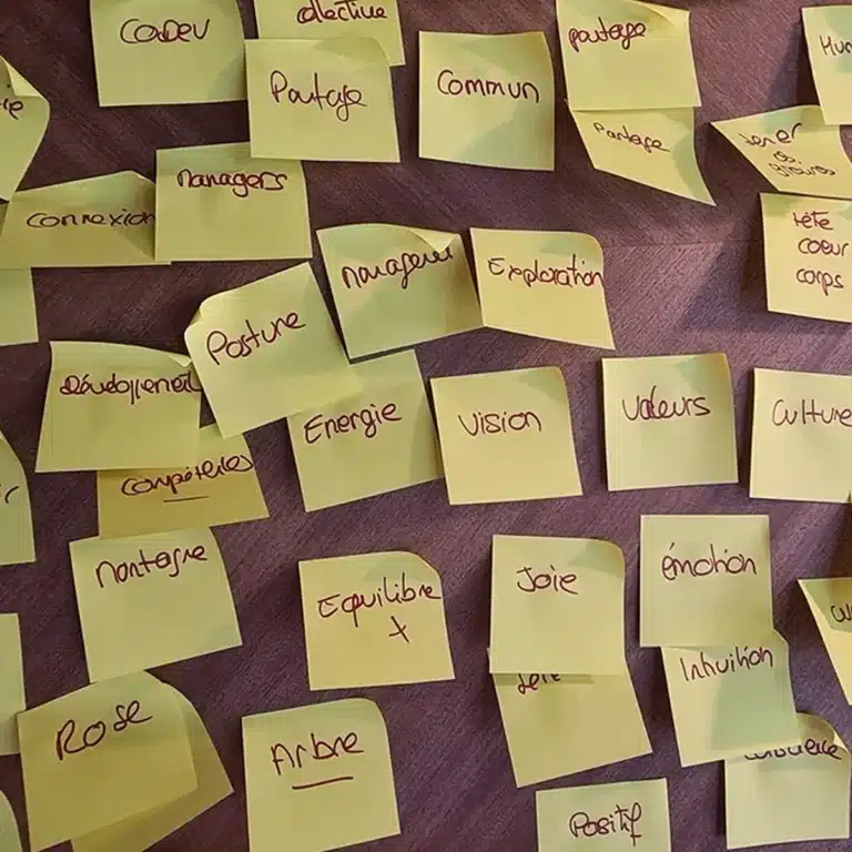 Atelier naming – travail stratégique autour des valeurs et de la vision de marque